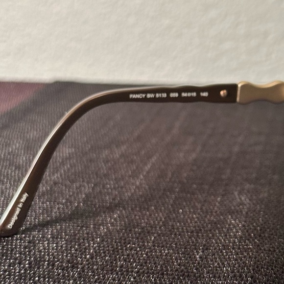 Swarovski Sunglass Eyeglasses SW 5133 059 Grey/tortoise Brown Crystals Square - Picture 9 of 9